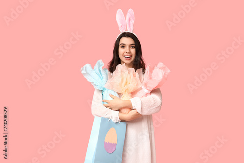 Beautiful young happy woman...