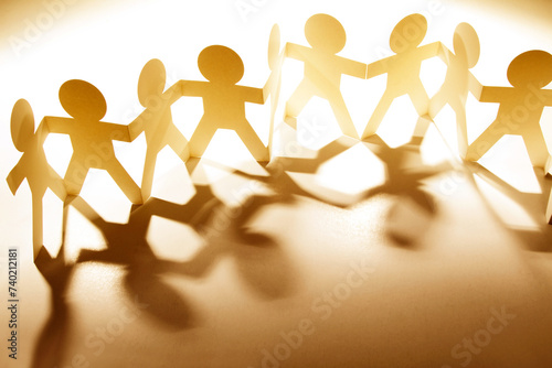 Obraz na płótnie Team holding hands united together