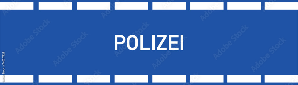 Polizei Grafik 