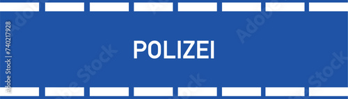 Polizei Grafik 