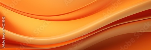 Orange organic lines as abstract wallpaper background design