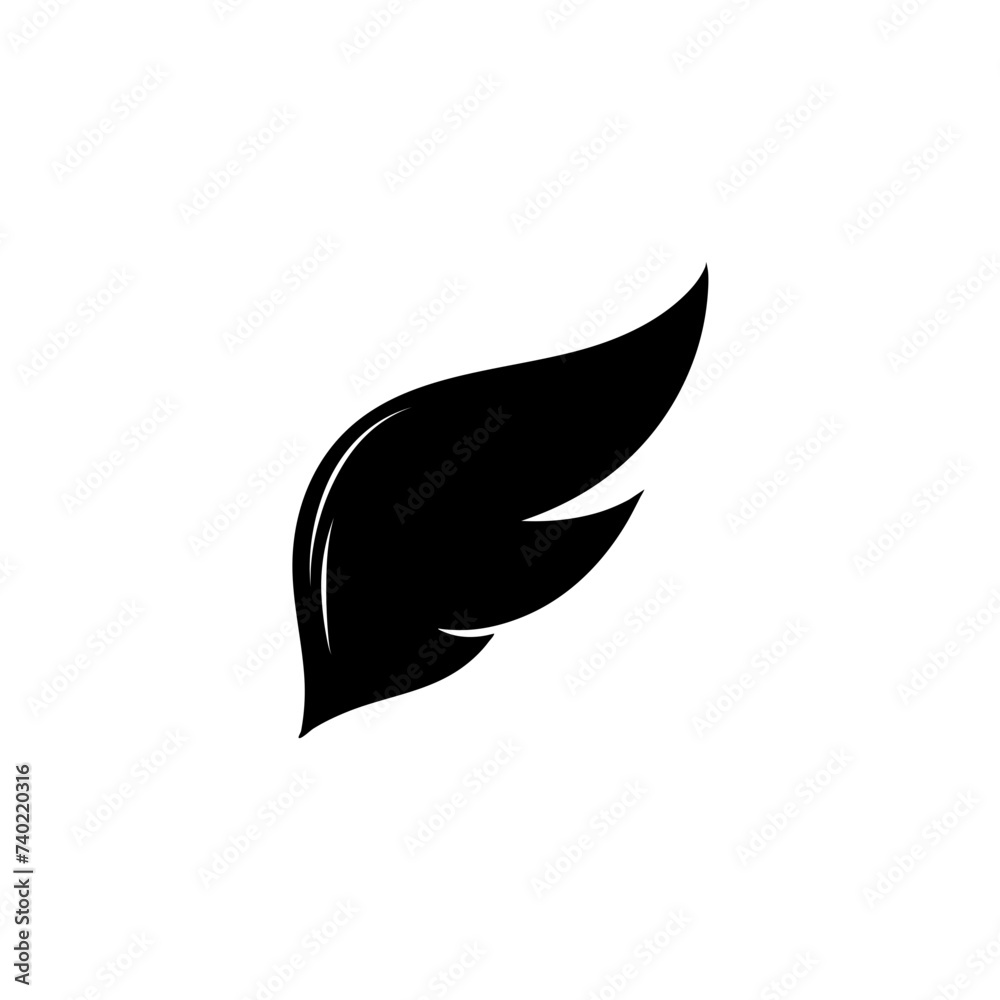 Wing silhouette Wing silhouette