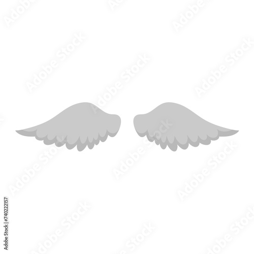 Angel wings illustration 
