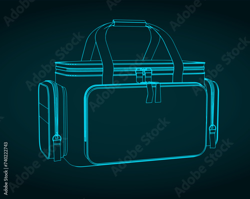 First aid bag blueprint