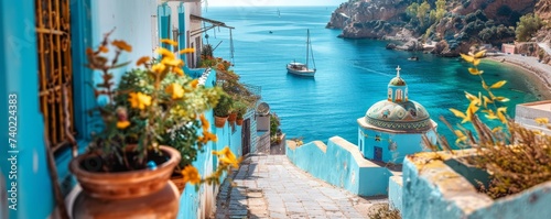 Tunisian Jebba, Mediterranean coast, heritage, azure backdrop