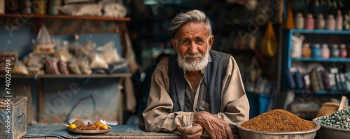 Wallpaper Mural Afghan Chapan in Kabul bazaar, vibrant hustle, ancient trades alive Torontodigital.ca