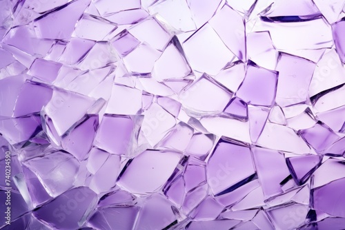 reate a minimal cracked glass wallpaper image that will look like display is broken, Lilac