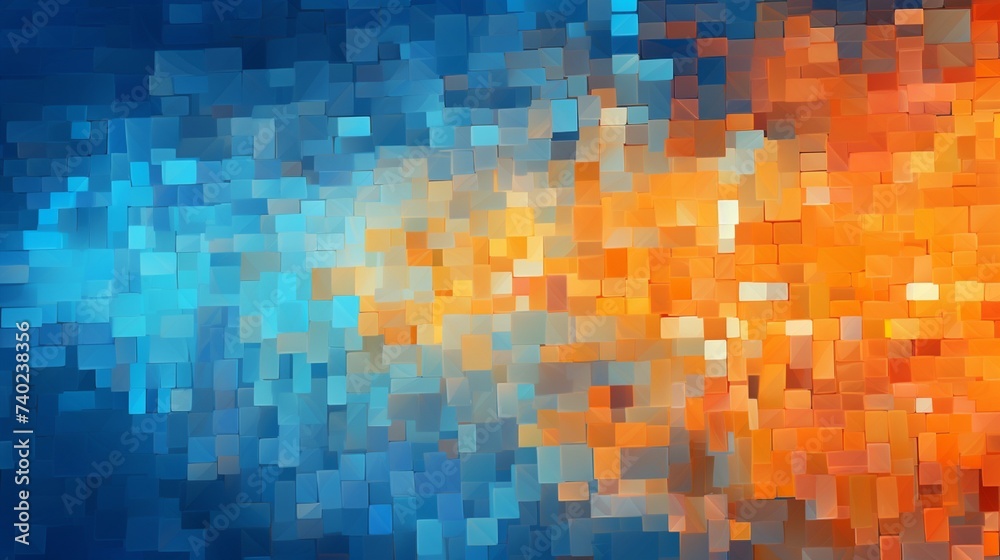 abstract background with squares