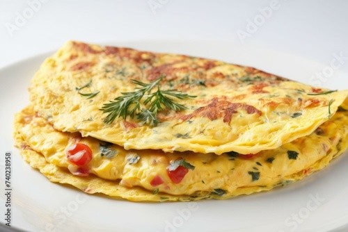Herb and Tomato Omelette
