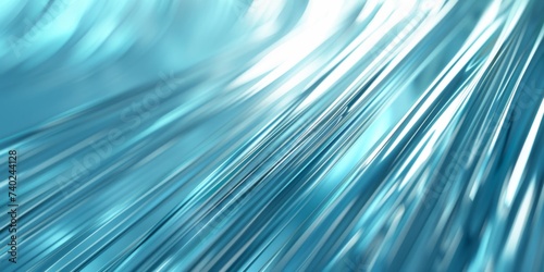 Dynamic Blue Tech Waves - Motion and energy captured in a visual form, symbolizing dynamic digital processes