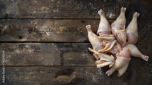 Organic Chicken Cuts: Unprocessed and natural, high-quality protein source.