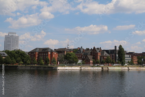 Canvas Print Charite in Berlin, Germany