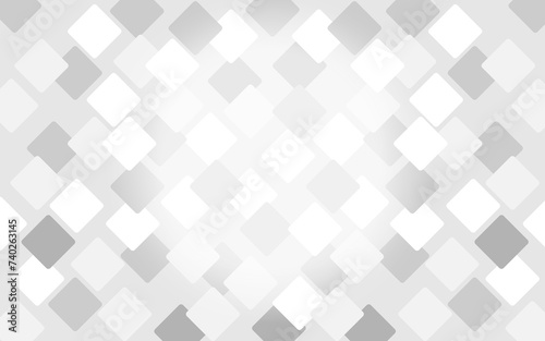 Check pattern grey and white color background design © Funtastech