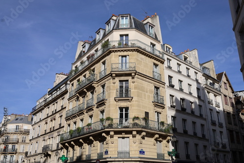 real estate in Paris , freestone facades