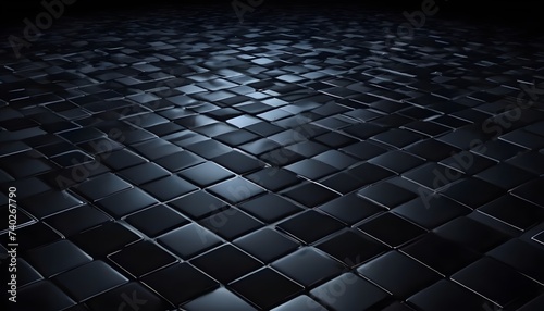 dark squares geometrical low-poly background