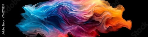 Unique amoled phone wallpaper design with mesmerizing display of a special setting wiith vibrant light, smoke, beautiful objects dancing in abstract swirls like a symphony of color.