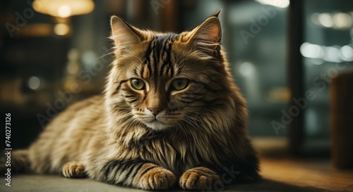 portrait of a cat