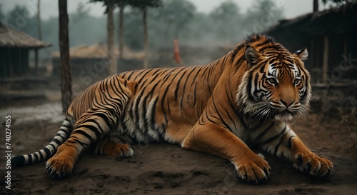 tiger in the wild