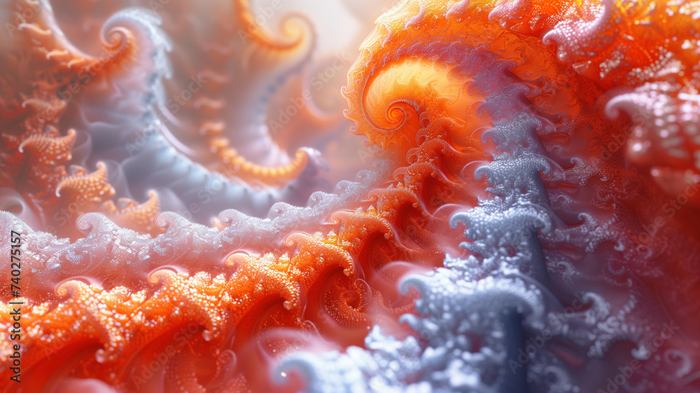 Abstract Fractal Waves Abstract Fractal Waves