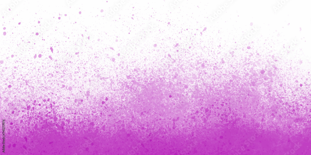 Dark violet splash of color isolated on transparent Light background. Abstract lilac powder explosion with particles. Colorful dust cloud explode, paint holi, mist splash effect. 