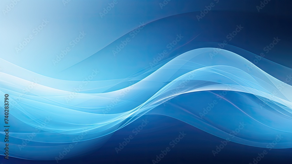 Dynamic Blue Wave Motion Concept for Modern Abstract Background Design Dynamic Blue Wave Motion Concept for Modern Abstract Background Design