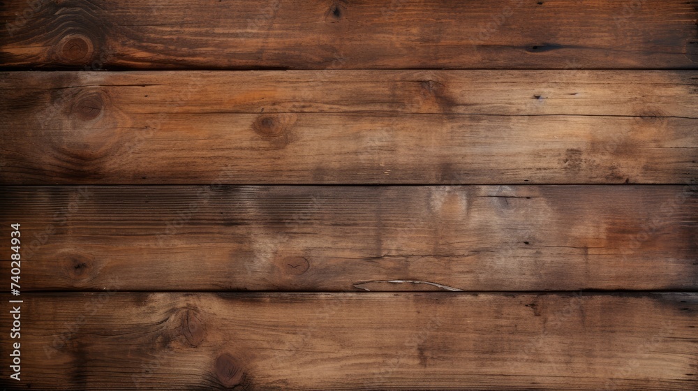 Fototapeta premium Rustic Wooden Wall Enhances Aesthetic Appeal with Industrial Metal Handle