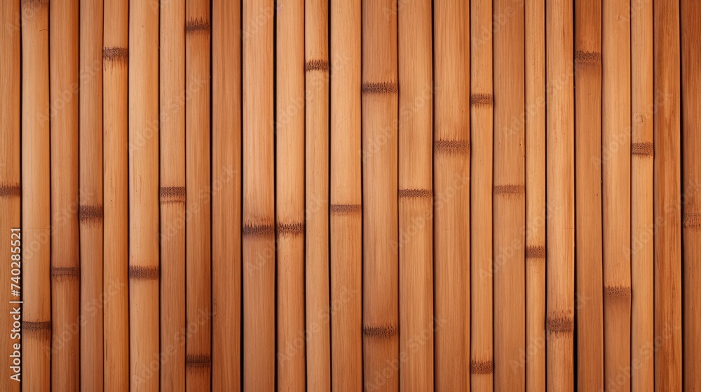 Fototapeta premium Diverse Bamboo and Wood Texture Fusion for Natural Rustic Background Design