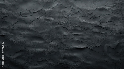 Mysterious Black Paper Texture Background with Rough Grungy Feel
