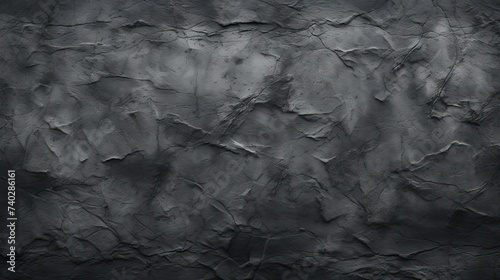 Mysterious Black Wall with Intriguing Dark Texture Background Design