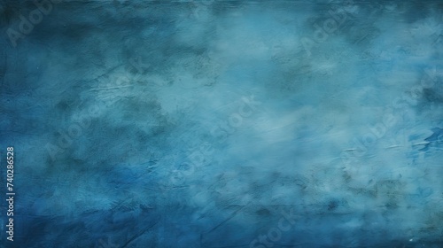 Tranquil Blue Abstract Background with a Rough Texture in Shades of Ocean Tones