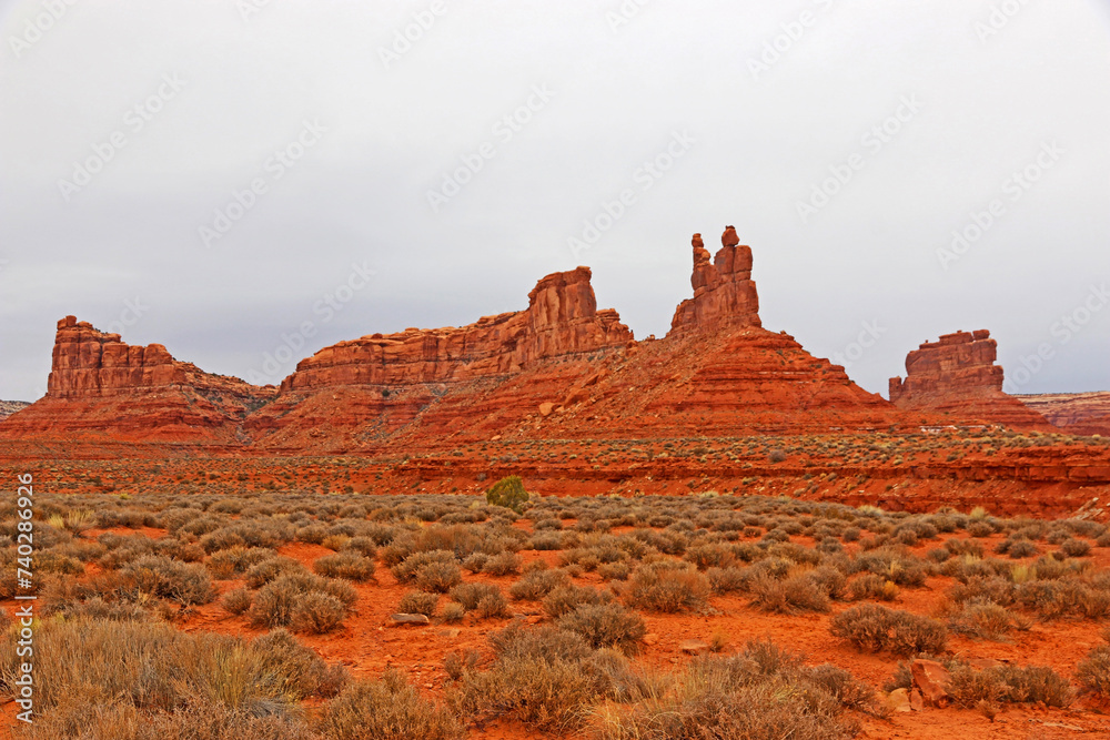 Valley of the Gods in Utah, USA	