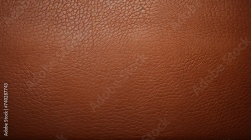 Rich Brown Leather Textured Background with Elegant Side Lighting