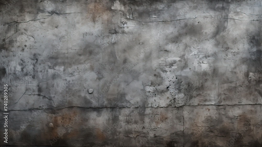 Rugged Concrete Texture Background with Abstract Industrial Grunge Design