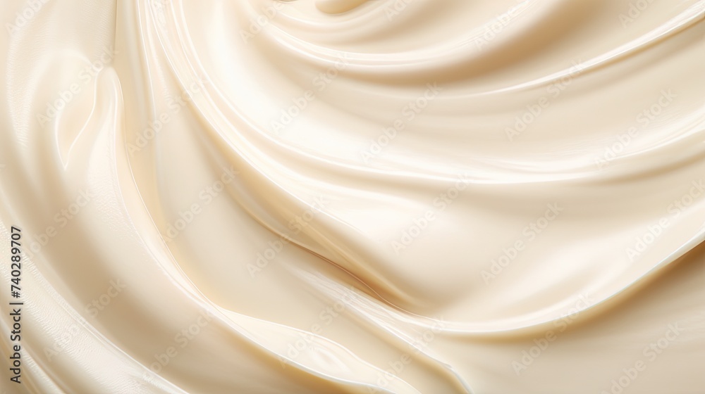 Velvety White Cream Background with Luxurious Texture for Skincare Beauty Products Velvety White Cream Background with Luxurious Texture for Skincare Beauty Products