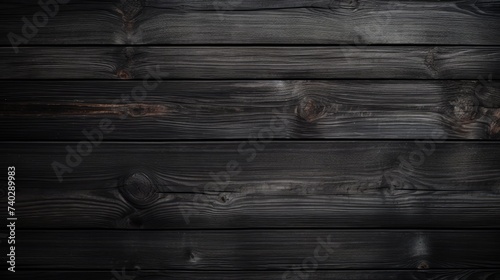 Intriguing Dark Wood Texture on a Black Wooden Background for Elegant Designs