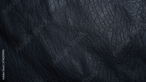 Sleek and Luxurious Black Leather Texture Background for Elegant Design Projects