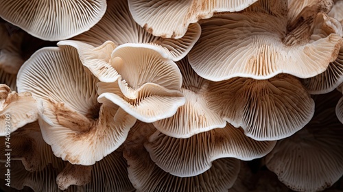 Vibrant Array of Colorful Mushrooms Revealing Intricate Patterns and Textures