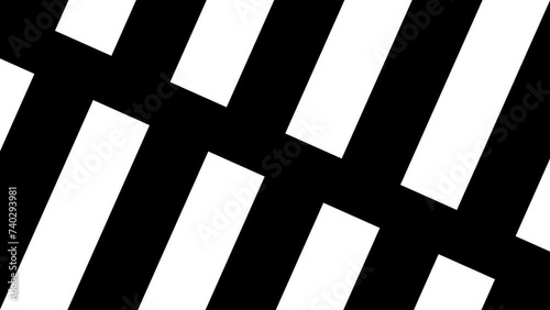 Set of striped transition masks
