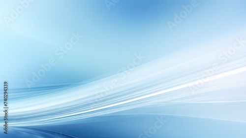 Soft Blue Abstract: A Calm and Tranquil Background with Gentle Blur Effect