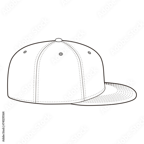 9FIFTY Snapback Cap Vector Design Illustration