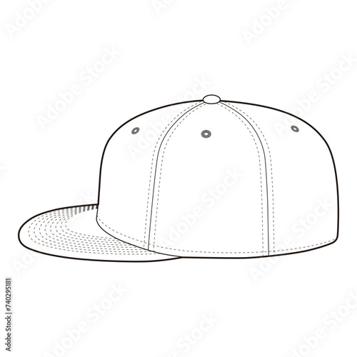 9FIFTY Snapback Cap Vector Design Illustration
