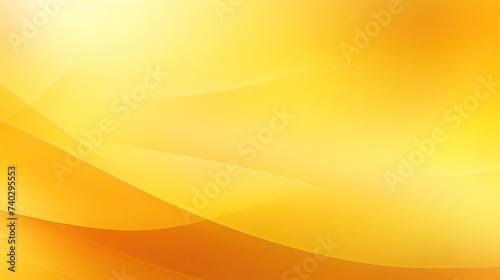 Vibrant Yellow Abstract Background with Gradient Blur Texture for Creative Design Projects