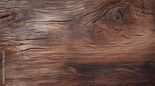 Detailed Close-Up of Aged Wooden Texture Showing Intricate Patterns and Natural Beauty