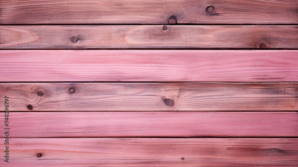 Naklejka premium Vintage Pink Wooden Wall Texture with Rustic Charm for Background Design