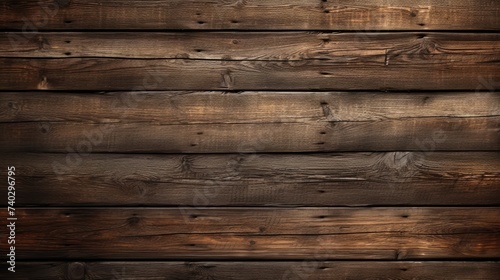 Rustic Bourbon Barrel Staves Create a Textured Wooden Wall with Dark Brown Stain photo