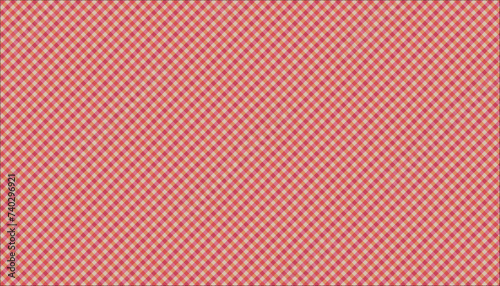 red and beige plaid texture background