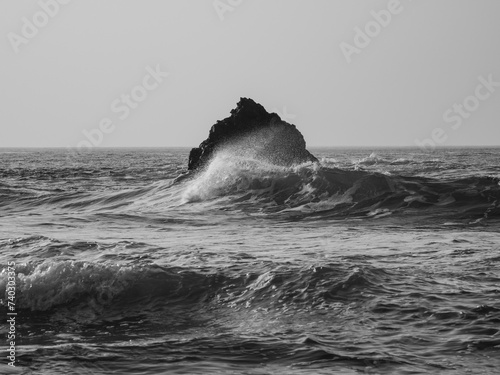 Beach Playa de Benijo on Tenerife