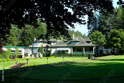 The famous gardens of Butchert on Victoria Island. Canada. The Butchart Gardens