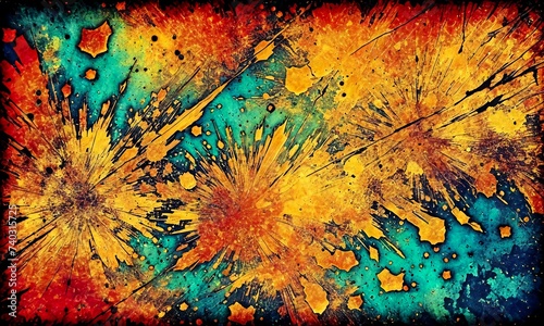 abstract background multicolor, 3d render abstract, colorful abstract illustration, background wallpaper PC
