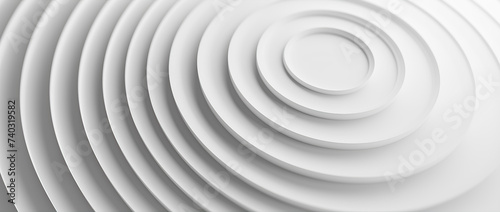 abstract background, circular white shapes